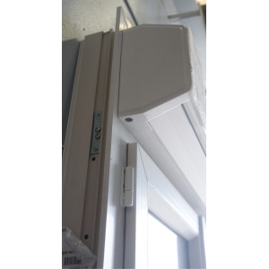Fenêtre PVC 2 Vantaux + Allège Fixe & Volet | H227 x L109 cm