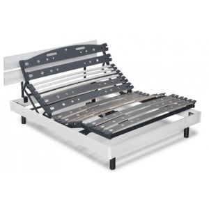 sommier 2 personnes électrique