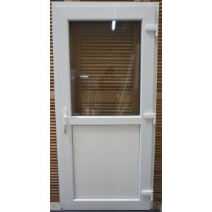 Portes d'entrées destockage, pas cher, discount porte pvc vitrée, 350,00 €