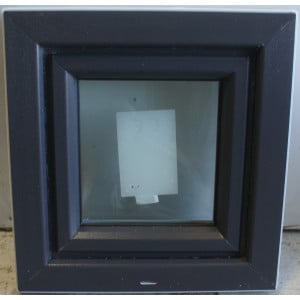 Châssis Abattant PVC Anthracite/Blanc 48x46 cm | Ref MTU102