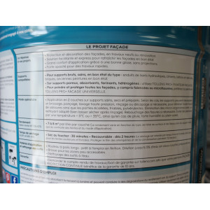 Peinture protection continue grise 10L TOLLENS