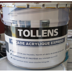 Peinture de façade gris 10L TOLLENS