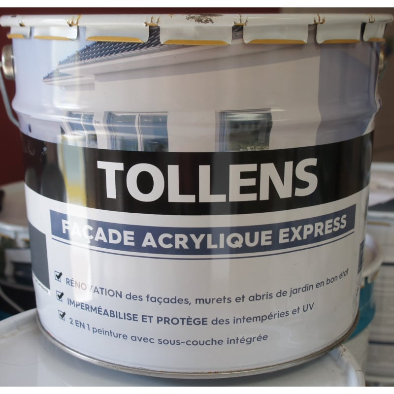 Peinture de façade gris 10L TOLLENS