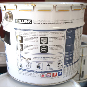 Peinture Façade Express Tollens Gris 14L | Fin de chantier