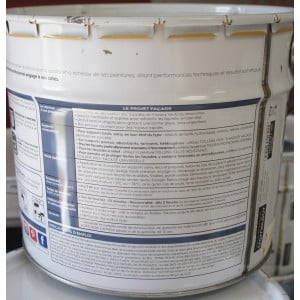 Peinture de façade gris 10L TOLLENS
