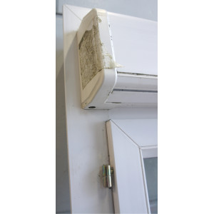 Fenêtre PVC Blanc + Volet Roulant H145 x L145 cm - PRE032