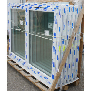 lot de 6 fenêtres pvc blanc