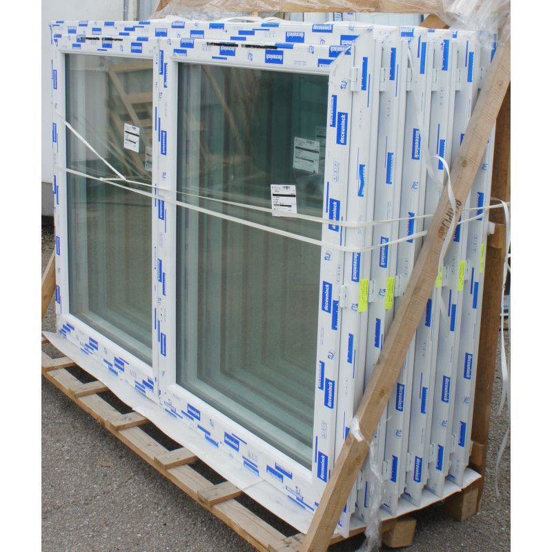 lot de 6 fenêtres pvc blanc