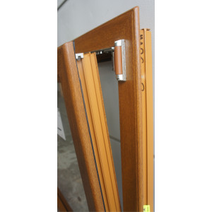 fenêtre pvc chêne doré