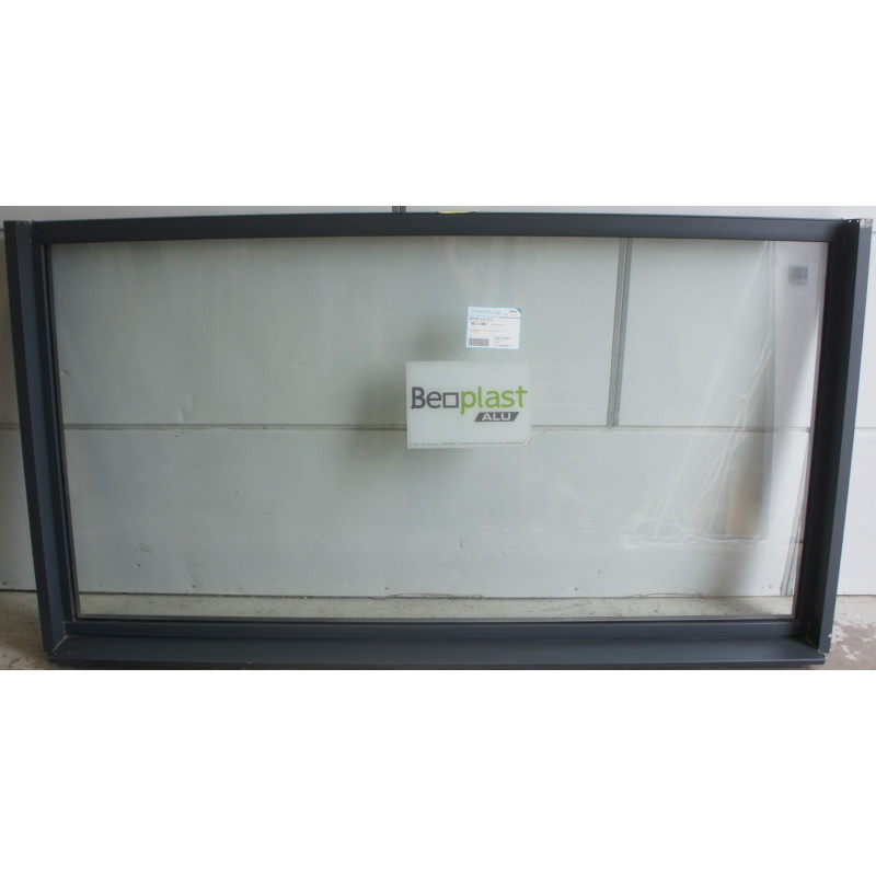 châssis aluminium vitre fixe