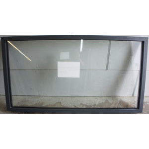 châssis aluminium vitre fixe