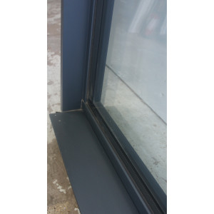 châssis aluminium vitre fixe