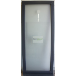 châssis pvc vitre fixe