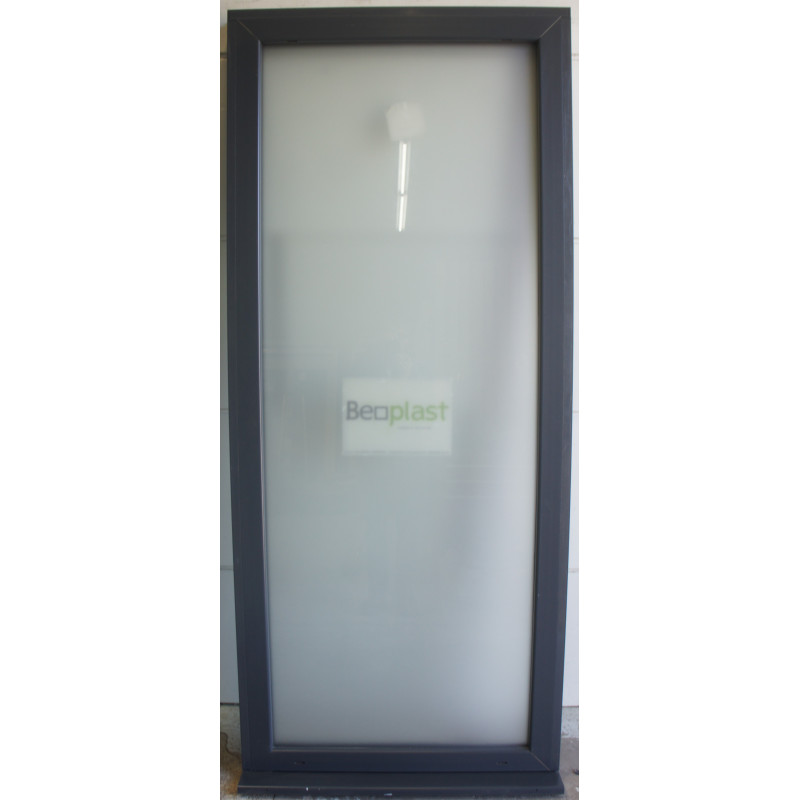 châssis pvc vitre fixe