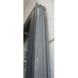 Châssis Fixe Alu Anthracite H219 x L155 cm 4 Vitres | Ref MAC038
