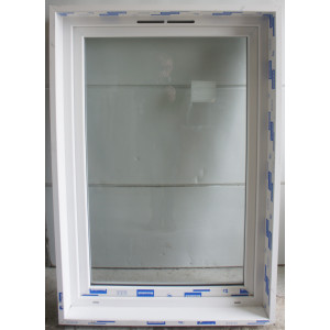 Fenêtre PVC Blanc H137 x L76 cm 1 Vantail Tirant Gauche | MAC039