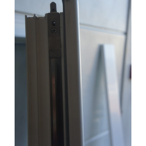 Fenêtre PVC Blanc 2 Vantaux Fermeture 3 Points H146xL126