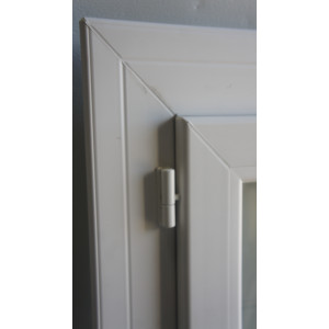 Fenêtre PVC Blanc 2 Vantaux Double Vitrage H127xL115 cm