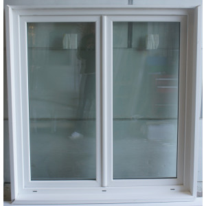 Fenêtre PVC blanc 2 vantaux
