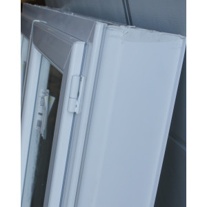 Fenêtre PVC blanc 2 vantaux