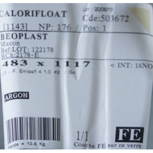 Fenêtre PVC blanc 2 vantaux