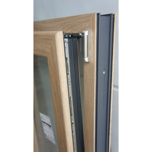 Fenêtre PVC Blanc H110 x L132 cm 2 Vantaux | Ref MAC032