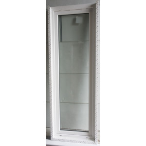 Porte-Fenêtre PVC Blanc H219xL70 - Vitrage 24mm (MAC024)