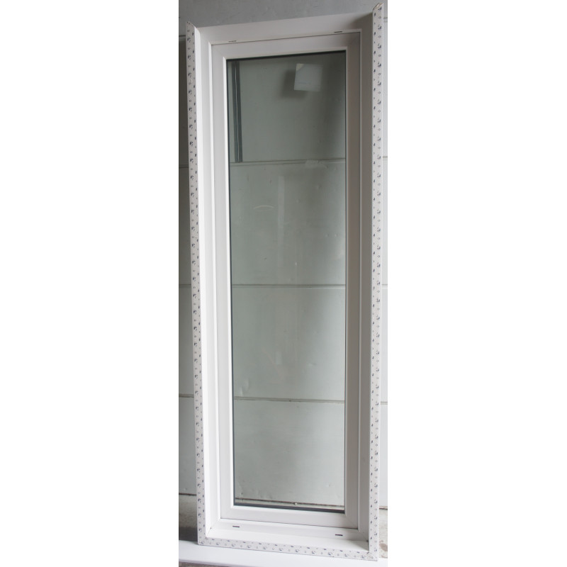Porte-Fenêtre PVC Blanc H219xL70 - Vitrage 24mm (MAC024)