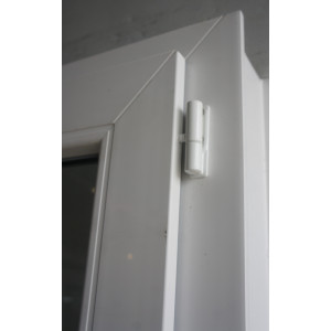 Porte-Fenêtre PVC Blanc H219xL70 - Vitrage 24mm (MAC024)