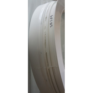 Fenêtre ronde fixe oeil-de-boeuf PVC blanc