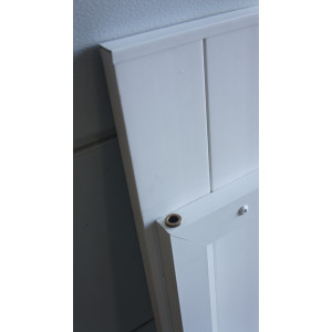 portillon pvc blanc