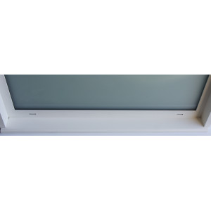 Fenêtre aluminium fixe carrée