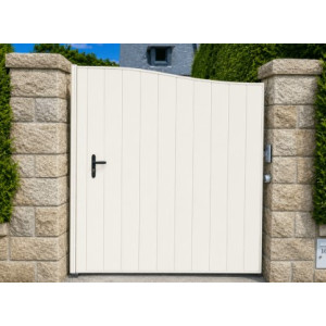 portillon pvc blanc