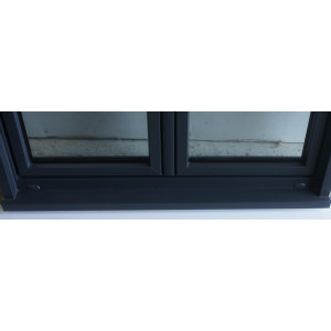 Fenêtre PVC anthracite