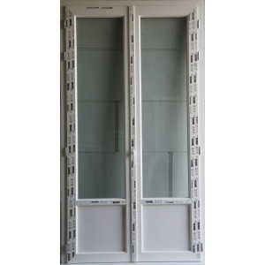 Porte fenêtre PVC grande hauteur
