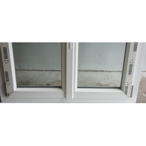 Fenêtre PVC blanc 2 vantaux