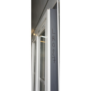 Fenêtre PVC blanc 2 vantaux