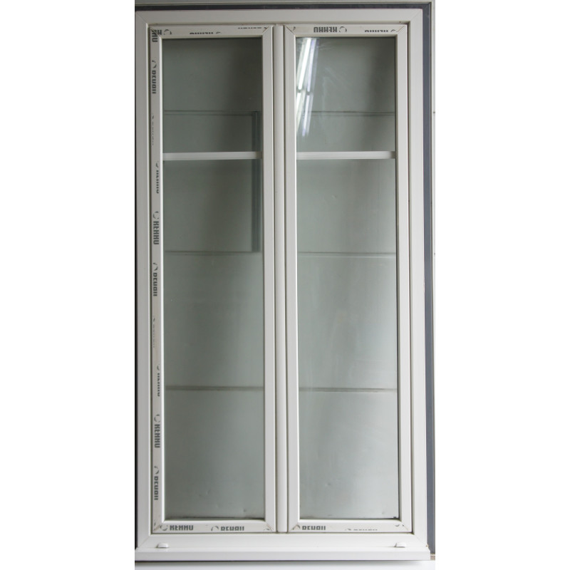 Fenêtre PVC blanc 2 vantaux