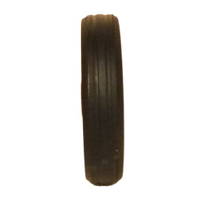 Roue avec axe central traversant