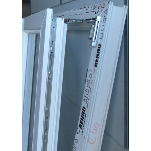 Fenêtre PVC blanc 2 vantaux