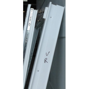 Grande fenêtre PVC blanc