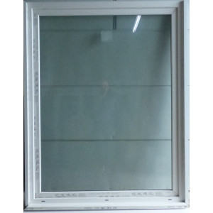 Grande fenêtre PVC blanc
