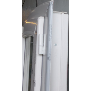 Fenêtre PVC blanc cintrée