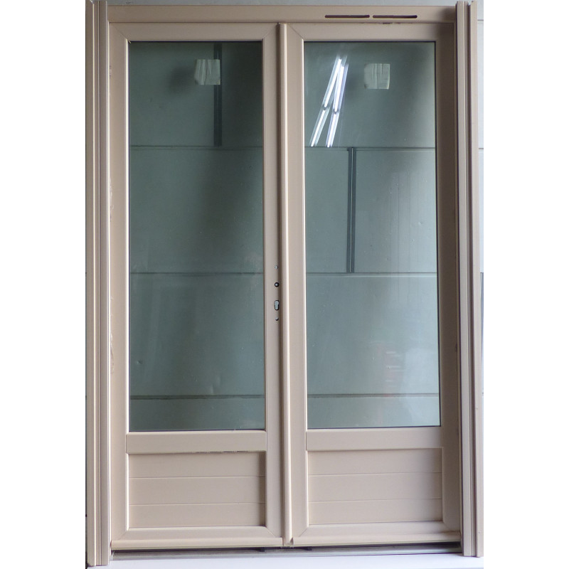 Porte fenêtre PVC beige