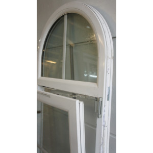 fenêtre pvc cintrée