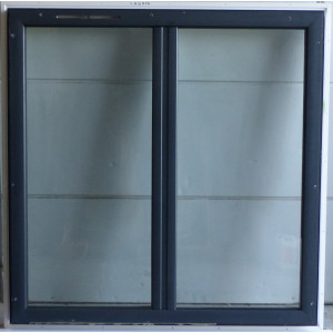 Fenêtre aluminium blanc/anthracite