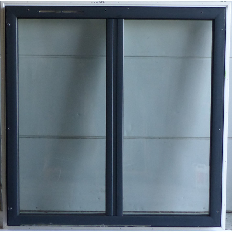 Fenêtre aluminium blanc/anthracite