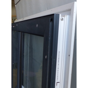 Fenêtre aluminium blanc/anthracite