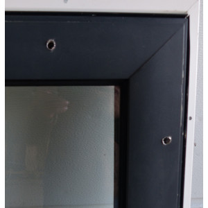 Fenêtre aluminium blanc/anthracite