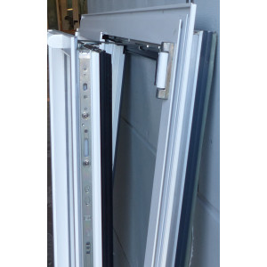 Fenêtre aluminium blanc/anthracite